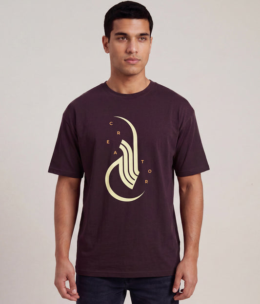 Creator Tee – Aubergine