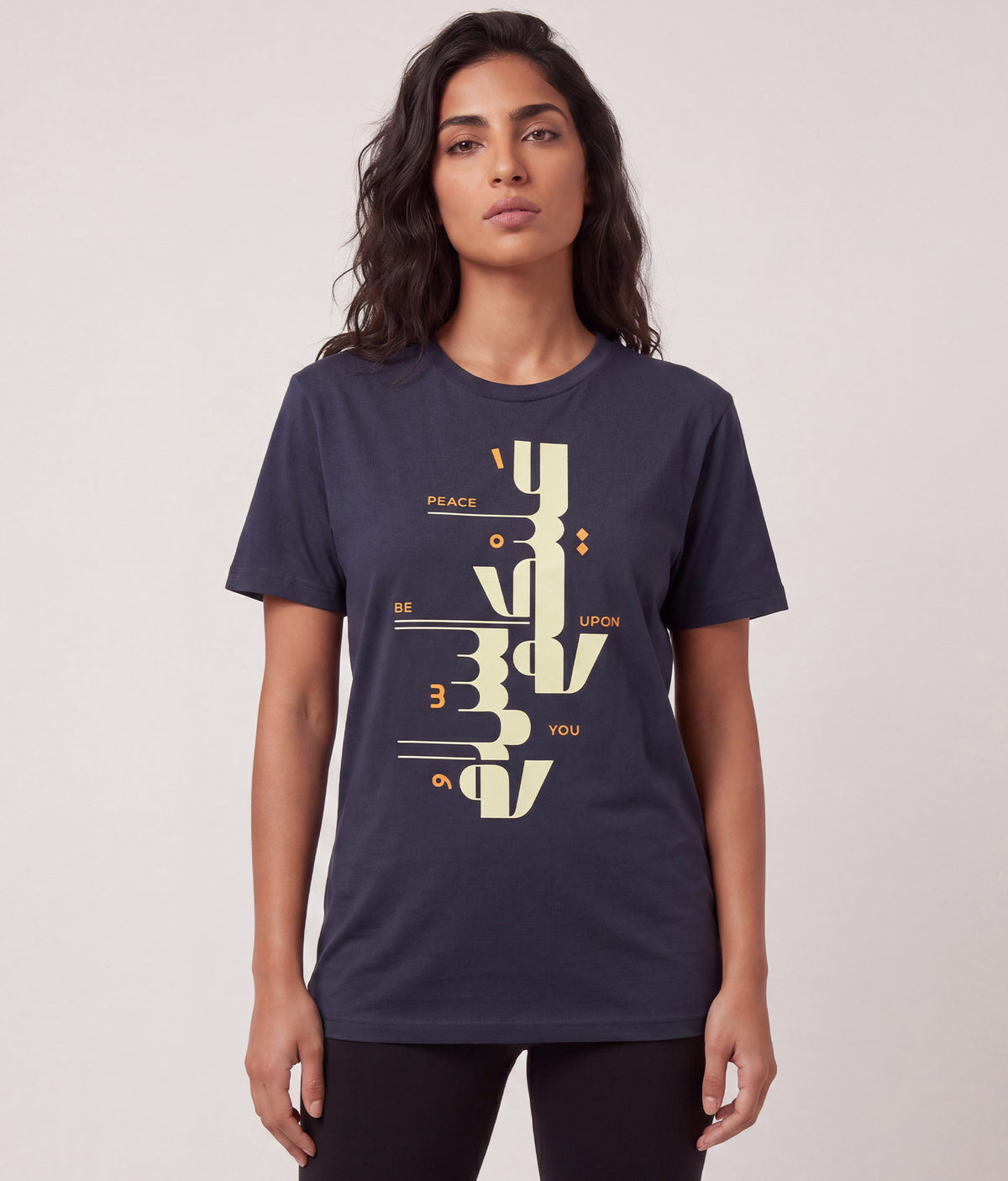 Peace Be Upon You Tee – Midnight Blue